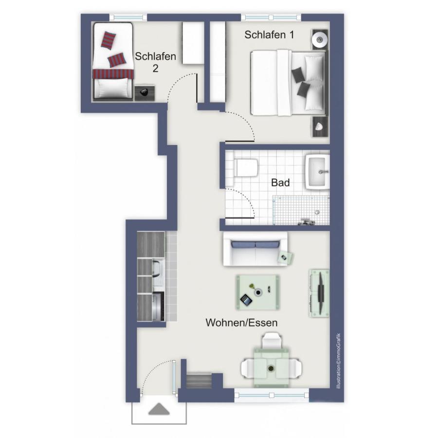 Auf Den Hoefen Wohnung 02 Ostseebad Kühlungsborn Eksteriør billede